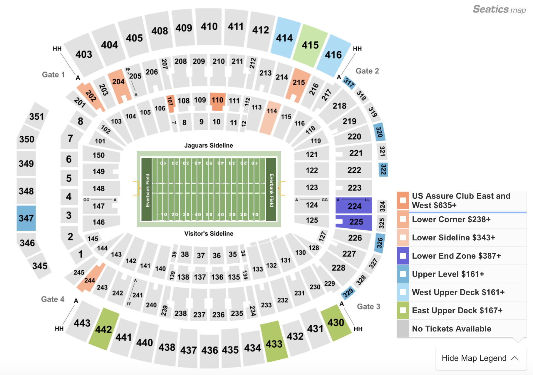 Where To Find The Cheapest Florida Vs. Football Tickets At TIAA